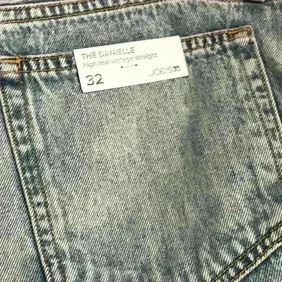 Joe's Jeans X We Wore What The Danielle High Rise Vintage Straight Jean 32 ~NWT - Picture 5 of 16